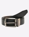 Leather Belt with Buckle Closure