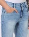 Men Cropped Fit Jeans