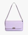 Baguette Bag with Logo Metal Accent