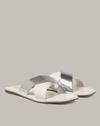 Criss-Cross Strap Flat Sandals