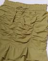 Ruched Skirt with Tie-Up