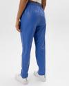 Women Straight Track Pants with Elasticated Drawstring Waist