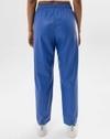 Women Straight Track Pants with Elasticated Drawstring Waist