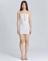 Halter-Neck Mini Bodycon Dress