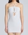 Halter-Neck Mini Bodycon Dress