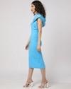 V-Neck Bodycon Dress