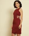 Sheath Dress with Cutouts