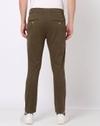 Flat-Front Cropped Fit Trousers