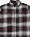 Boys Plaid Checked Relaxed Fit Flannel Shirt