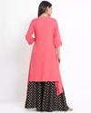 A-line Kurta with Asymmetrical Hemline