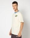 Men Relaxed Fit Crew-Neck T-Shirt with Placement Print