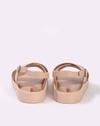 Women Slip-On Sandals with Buckle Closure