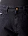 Men Denim Regular Fit Cargo Shorts