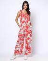 Women Floral Print Jumpsuit
