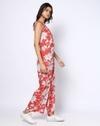 Women Floral Print Jumpsuit