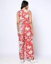 Women Floral Print Jumpsuit