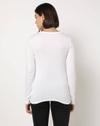 Scoop-Neck T-Shirt with Full Sleeves