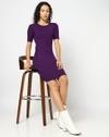 YOUSTA Women Ribbed Bodycon Dress