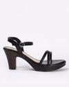 Women Strappy Chunky Heeled Sandals