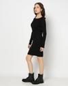 Women Ribbed Mini Bodycon Dress