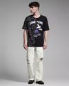 Men Mickey Collection Print Oversized Cotton Round-Neck T-Shirt