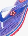 Women Thong-Strap Flip-Flops with Printed Footbed