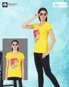 Women Printed Regular Fit Crew-Neck T-Shirt