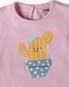Girls Pack of 3 Printed Regular Fit Round-Neck T-Shirts