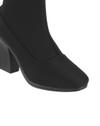 Women Chunky-Heeled Knee-Length Boots