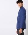 Jacket with Mandarin Collar