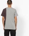 Slim Fit Panelled Crew-Neck T-shirt