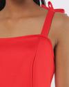 Strappy Bodycon Dress with Knots