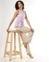 Women Fitted Boat-Neck Top