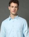 Men Cotton Dobby Regular Fit Shirt