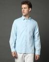 Men Cotton Dobby Regular Fit Shirt