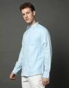 Men Cotton Dobby Regular Fit Shirt