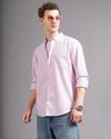 Men Oxford Checked Slim Fit Cotton Shirt