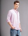 Men Oxford Checked Slim Fit Cotton Shirt