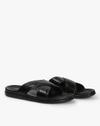 Men Leather Cross Strap Sandals