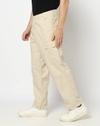 Men Relaxed Fit Cargo Trousers