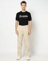 Men Relaxed Fit Cargo Trousers