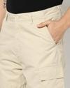 Men Relaxed Fit Cargo Trousers