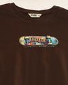 Regular Fit Crew-Neck Sweatshirt with Brand Print