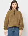 Women Oversized Fleece Sweatshirt