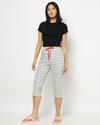 Women Floral Print Regular Fit Capris