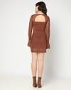 Women Square-Neck Bodycon Dress