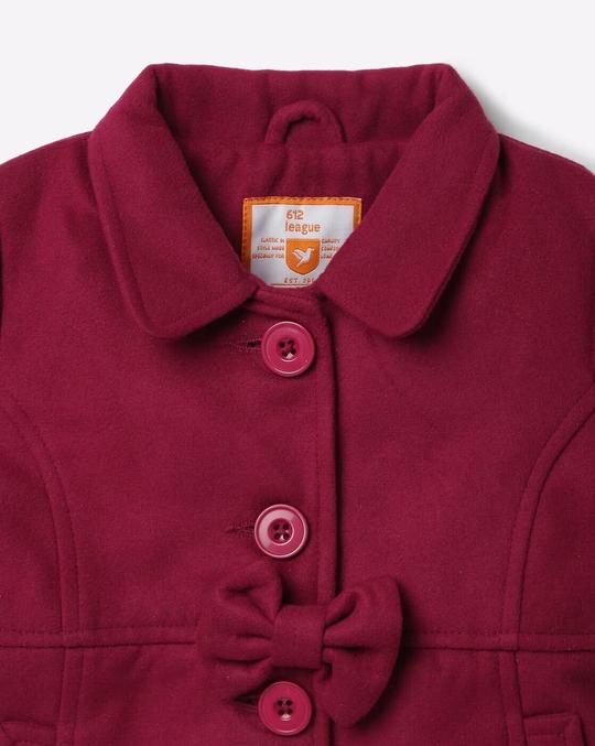 Button-Down Sweater with Bow