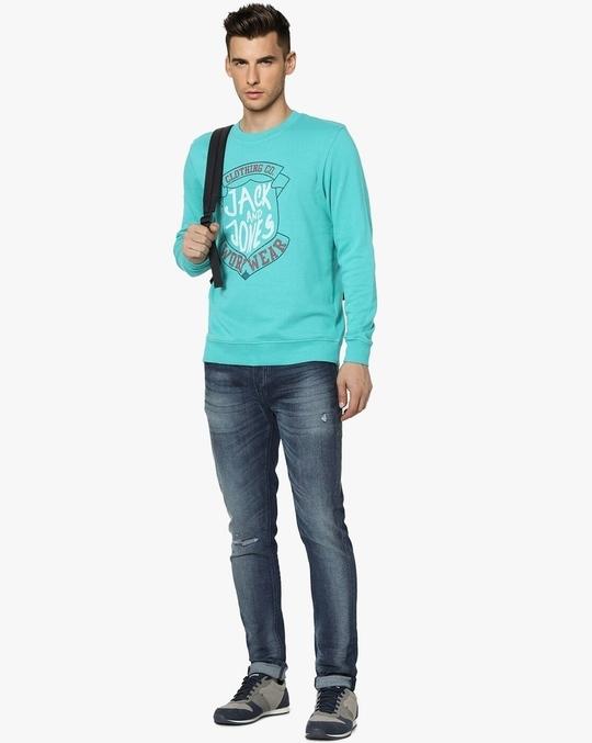 Round-Neck Slim Fit Sweatshirt