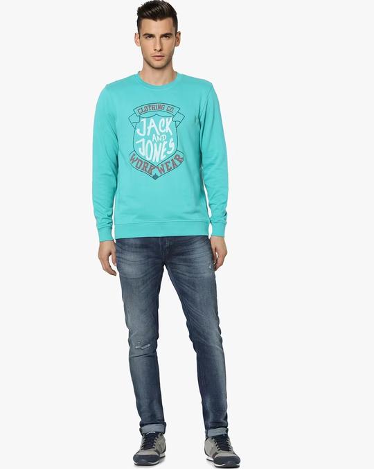 Round-Neck Slim Fit Sweatshirt