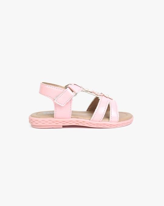 Floral Embellished Strappy Sandals